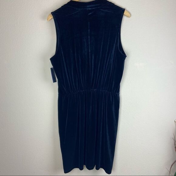 RACHEL Rachel Roy V-Neck velvet Dress - Picture 3 of 7